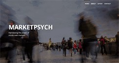 Desktop Screenshot of marketpsych.com