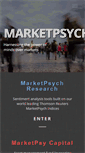 Mobile Screenshot of marketpsych.com